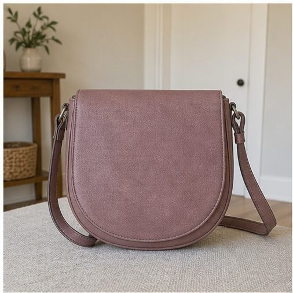 Blush Vegan Leather Bag